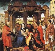 Roger Van Der Weyden Adoration of the Magi oil